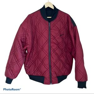 Rare Nike vintage 90’s quilted reversible jacket